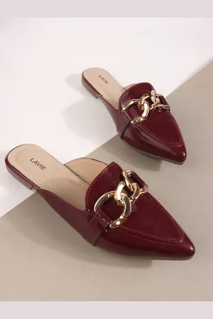 LAVIE Women Embellished Mules Flats