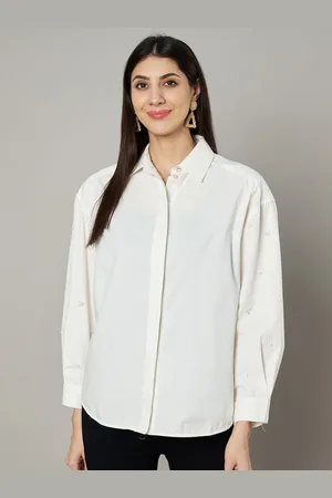 Amagyaa Cotton Shirt Style Top