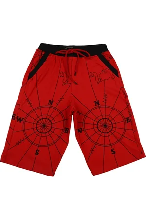 V-Mart Boys Graphic Printed Cotton Shorts
