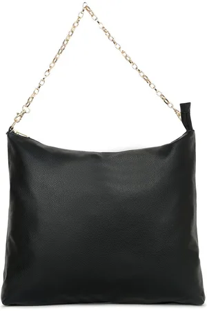 DressBerry PU Structured Shoulder Bag with Tasselled