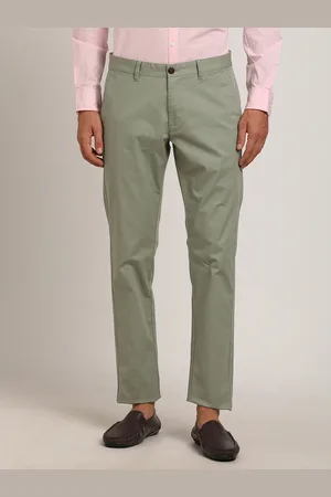 Indian Terrain Men Brooklyn Slim Fit Chinos Trousers
