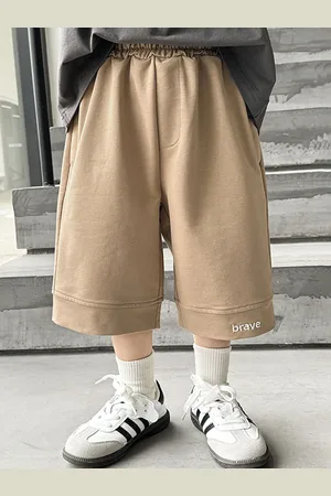 LULU & SKY Boys Striped Shorts