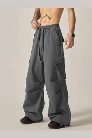 Stylecast Men Flared Cargos Trousers