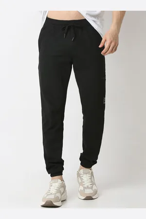 SPYKAR Men Cotton Mid-Rise Regular Joggers