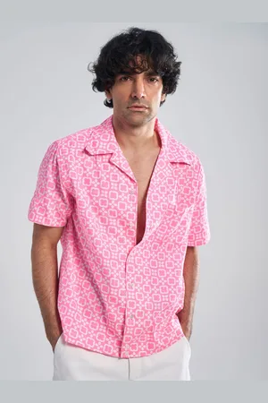 Terra Luna Men Floral Opaque Printed Casual Shirt