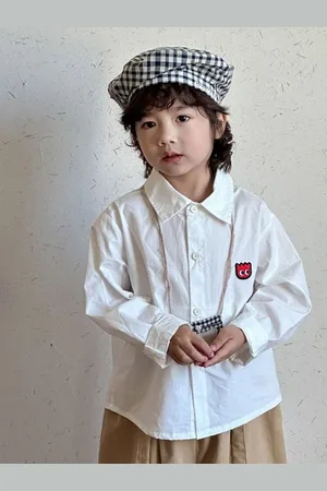 LULU & SKY Girls Opaque Casual Shirt