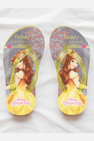 toothless Girls Disney Princess Printed Thong Flip-Flops