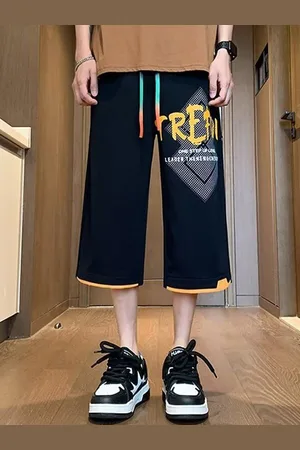 Stylecast Men Typography Printed Shorts
