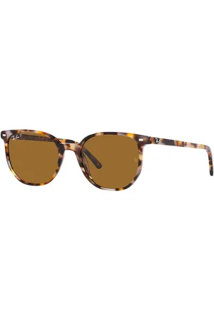 Ray-Ban Unisex Round Sunglasses with Polarised and UV Protected Lens