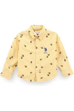 Ralph Lauren Boys Classic Conversational Printed Oxford Pure Cotton Casual Shirt