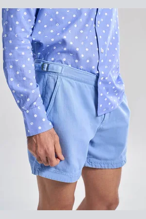 Terra Luna Men Slim Fit Denim Shorts