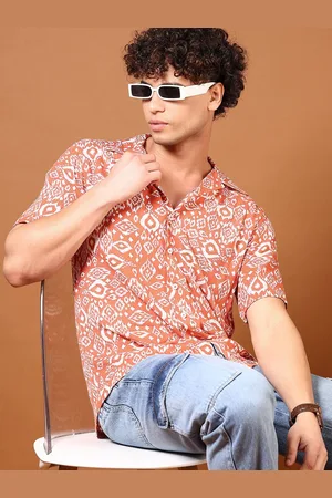 V-Mart Men Floral Opaque Printed Casual Shirt
