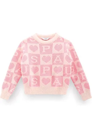 Ralph Lauren Girls Self Design Pullover