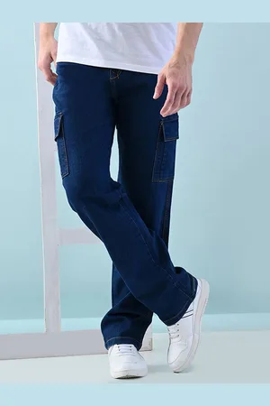 Moda Rapido Men Classic Jogger Low Distress Jeans