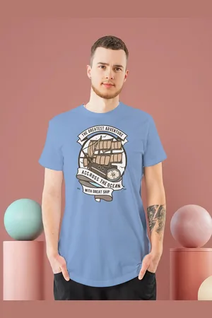 Moda Rapido Men Printed T-shirt