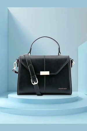 Fastrack Women Solid Structured Satchel Bag