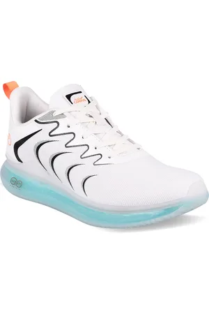 Campus Men White Mesh Running Shoes