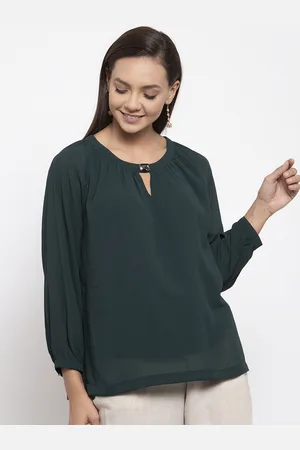 Gipsy Women Beige Solid Tunic