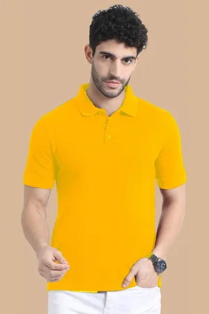 Miraan Men Polo Collar Applique T-shirt