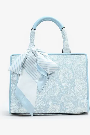 Elle PU Oversized Shopper Handheld Bag with Bow Detail