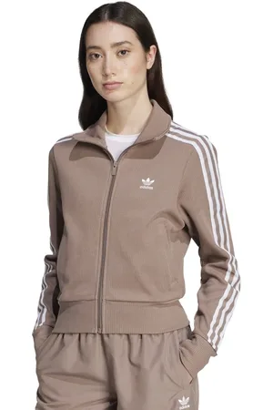 adidas Women Floral Longline Training or Gym Open Front Jacket
