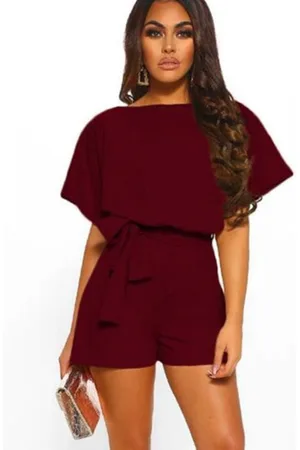 DressBerry Cape Sleeve Blouson Mini Dress