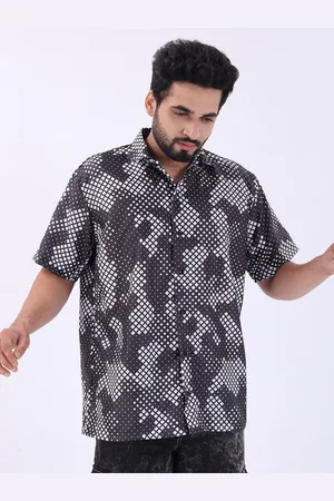 Brown brothers Unisex Relaxed Opaque Printed Casual Shirt