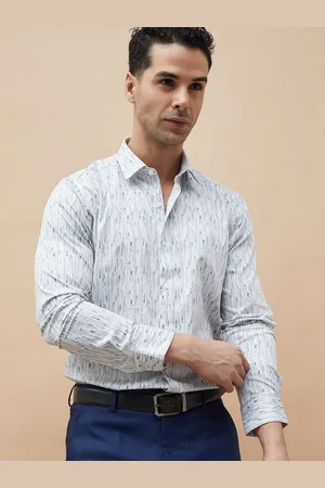 Lifestyle Men Slim Fit Opaque Printed Casual Shirt