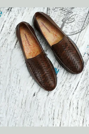Provogue Men Textured Loafers