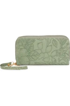 Globus Women Floral Printed Zip Around Wallet