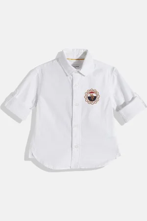 Ralph Lauren Boys Spread Collar Pure Cotton Casual Shirt