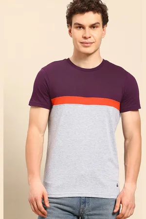Benetton Colourblocked Regular Fit T-Shirt