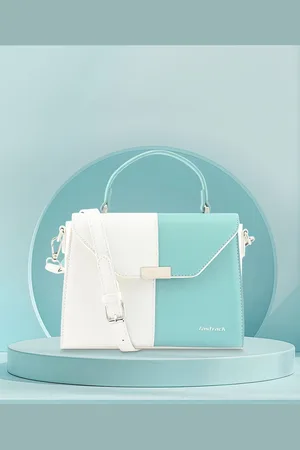 Fastrack Women Colourblocked Structured Satchel Bag