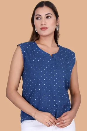 Moda Rapido Print Cotton Top