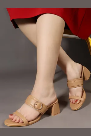 LAVIE Colourblocked PU Platform Sandals