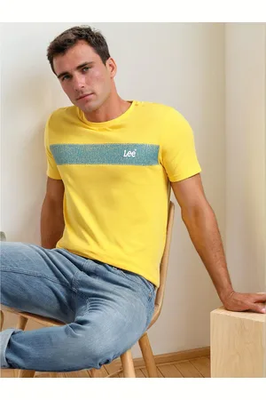 Lee Slim Fit Round Neck Cotton T-shirt