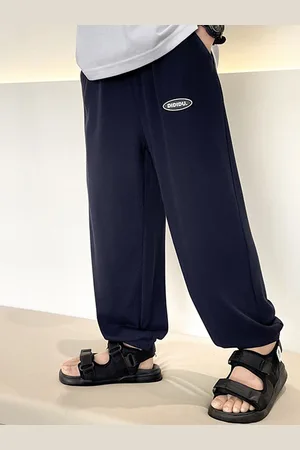 LULU & SKY Boys High-Rise Trousers