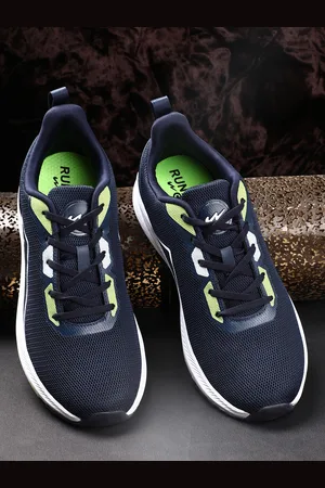Campus Men Blue Mesh Running Shoes
