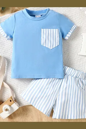 LULU & SKY Boys Top with Shorts
