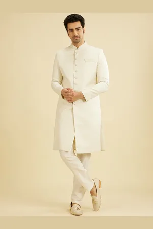 Manyavar Men Stone Work Sherwani Sherwani Set