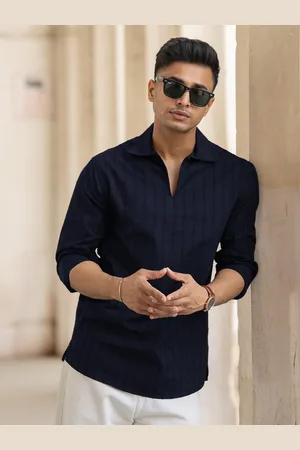 Powerlook Men Regular Fit Spread Collar Checked Cotton Casual Shirt