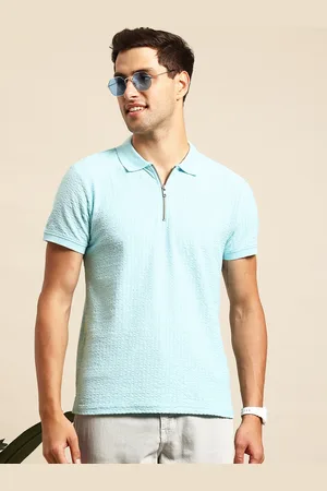 Mast & Harbour Men Polo Collar T-shirt