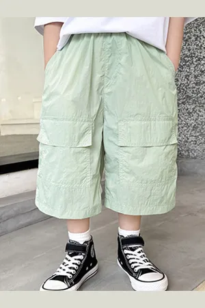 LULU & SKY Boys Cargo Shorts