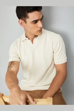 Max Collection Men Polo Collar Pockets T-shirt