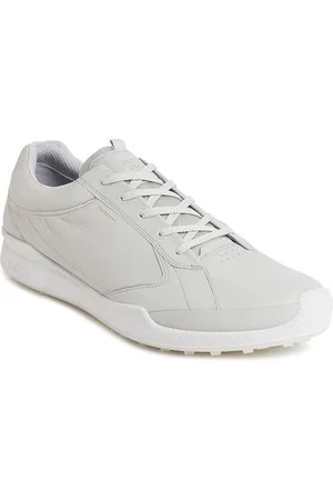 Ecco Mens Biom Hybrid Concrete Leather Regular Golf Shoes