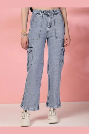 Chemistry Women High Rise Denim Solid Regular Fit Jeans