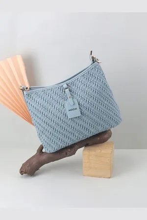 All Things Mochi Women Textured Structured Sling Bag