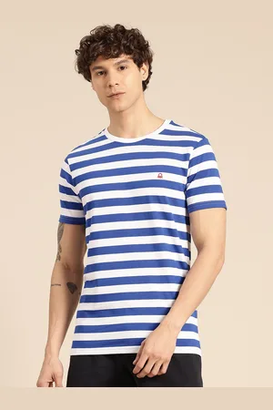 Benetton Horizontally Striped Regular Fit T-shirt
