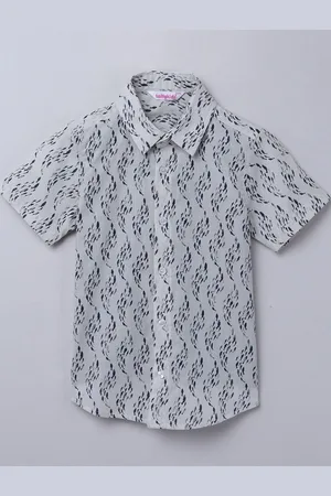 taffykids Boys Comfort Opaque Printed Casual Shirt