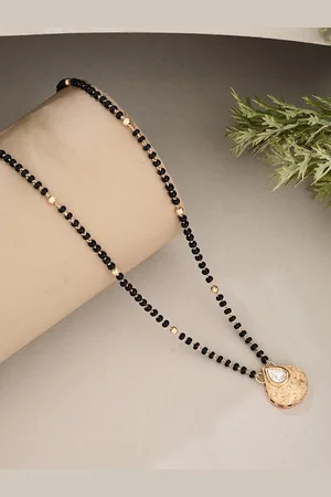 ATIBELLE Gold-Plated Artificial Stones Mangalsutra
